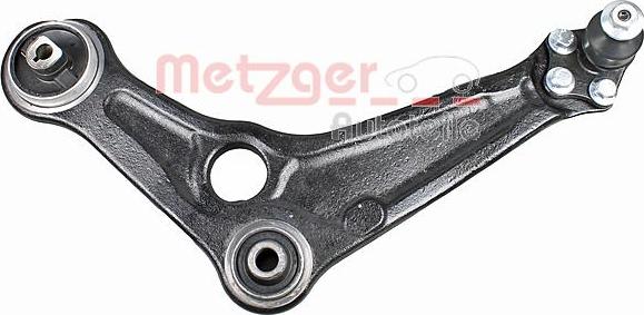 Metzger 58126401 - Braccio oscillante, Sospensione ruota autozon.pro