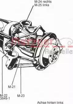 Metzger 88048719 - Braccio oscillante, Sospensione ruota autozon.pro