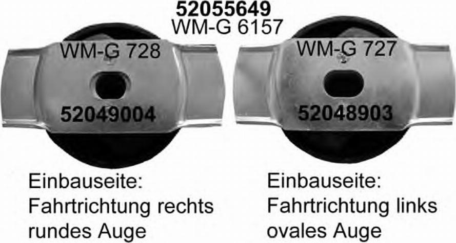 Metzger 52055649 - Kit riparazione, Corpo assiale autozon.pro