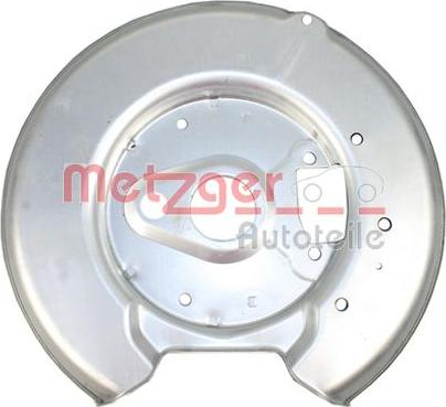 Metzger 6115150 - Lamiera paraspruzzi, Disco freno autozon.pro