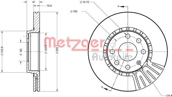 Metzger 6110336 - Discofreno autozon.pro