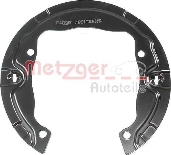 Metzger 6117095 - Disco portafreno autozon.pro