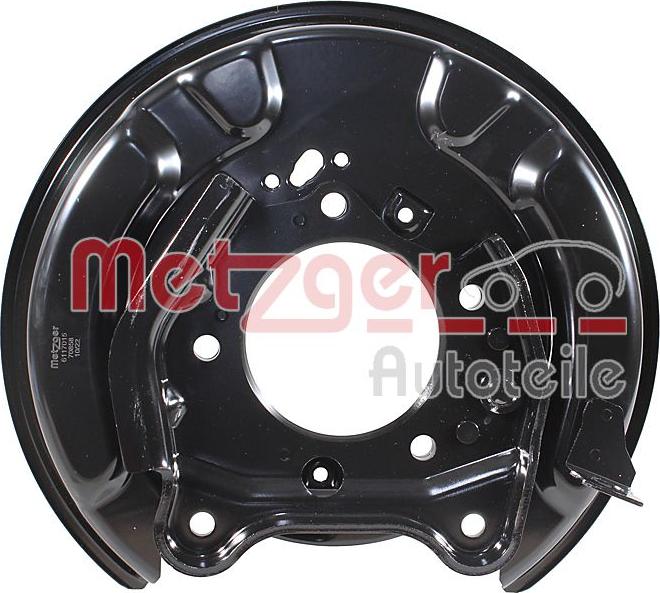 Metzger 6117015 - Disco portafreno autozon.pro