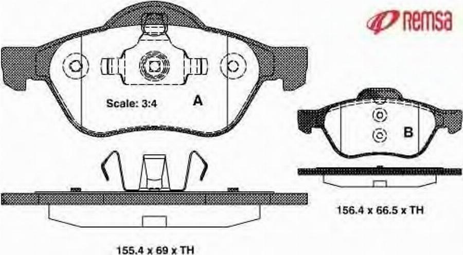 Metzger 096200 - Kit pastiglie freno, Freno a disco autozon.pro