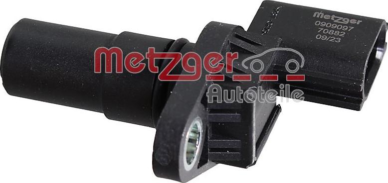 Metzger 0909097 - Sensore n° giri, Cambio automatico autozon.pro