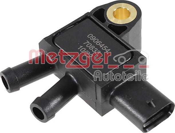 Metzger 0906454 - Sensore, Pressione gas scarico autozon.pro