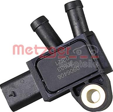 Metzger 0906406 - Sensore, Pressione gas scarico autozon.pro