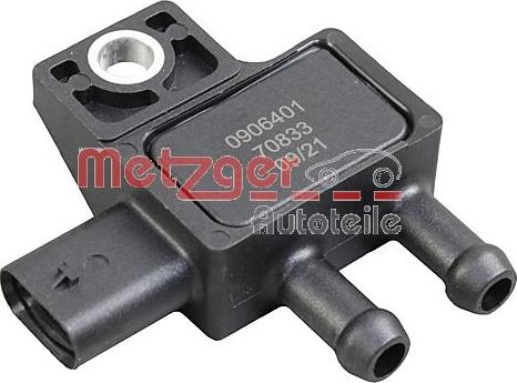 Metzger 0906401 - Sensore, Pressione gas scarico autozon.pro