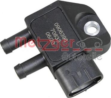 Metzger 0906398 - Sensore, Pressione gas scarico autozon.pro