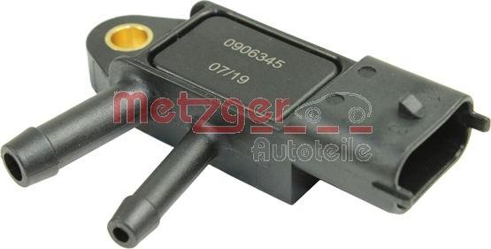 Metzger 0906345 - Sensore, Pressione gas scarico autozon.pro