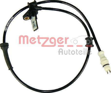 Metzger 0900424 - Sensore, N° giri ruota autozon.pro