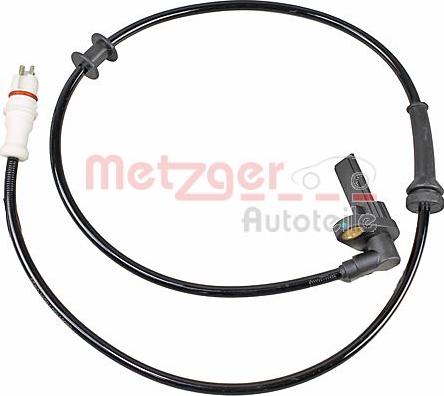 Metzger 09001100 - Sensore, N° giri ruota autozon.pro