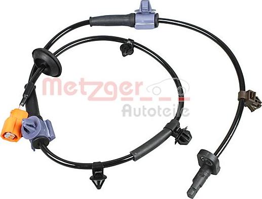 Metzger 09001178 - Sensore, N° giri ruota autozon.pro