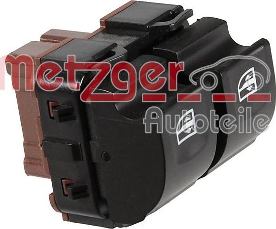 Metzger 0916953 - Interruttore, Alzacristallo autozon.pro