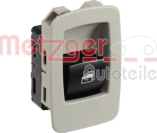 Metzger 0916963 - Interruttore, Alzacristallo autozon.pro