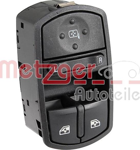 Metzger 0916984 - Interruttore, Alzacristallo autozon.pro