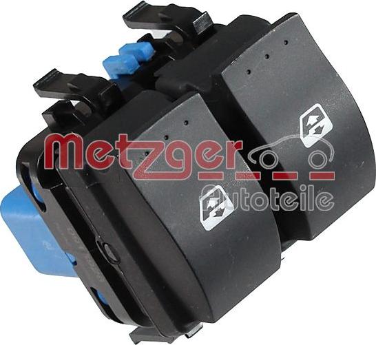 Metzger 0916926 - Interruttore, Alzacristallo autozon.pro