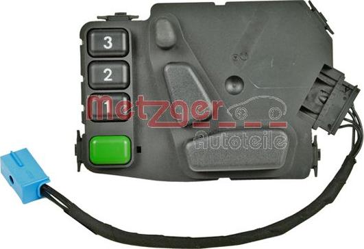 Metzger 0916428 - Regolatore, Regolazione sedile autozon.pro