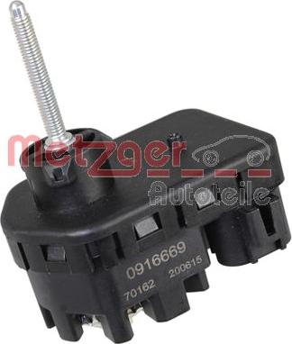 Metzger 0916669 - Regolatore, Correzione assetto fari autozon.pro