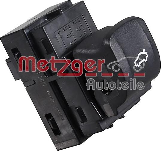 Metzger 09161145 - Interruttore, Cofano posteriore autozon.pro