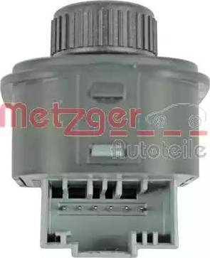 Metzger 0916310 - Comando, Regolazione specchio autozon.pro