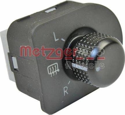 Metzger 0916371 - Comando, Regolazione specchio autozon.pro