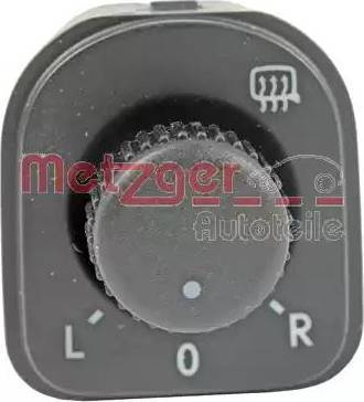 Metzger 0916309 - Comando, Regolazione specchio autozon.pro