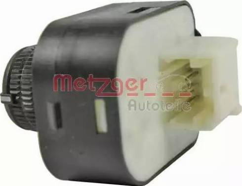 Metzger 0916278 - Comando, Regolazione specchio autozon.pro