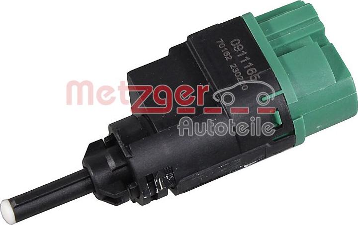 Metzger 0911165 - Interruttore luce freno autozon.pro