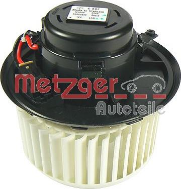 Metzger 0917006 - Ventilatore abitacolo autozon.pro