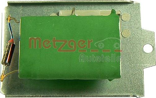 Metzger 0917002 - Resistenza, Ventilatore abitacolo autozon.pro