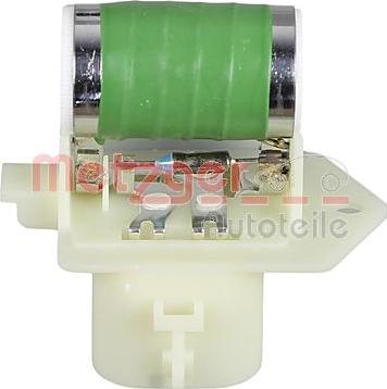 Metzger 0917354 - Resistore addizionale, Elettromotore-Ventola radiatore autozon.pro