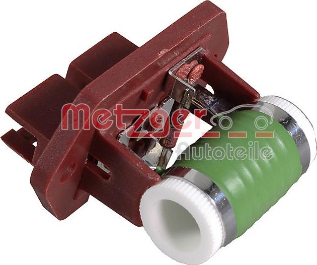 Metzger 0917752 - Resistore addizionale, Elettromotore-Ventola radiatore autozon.pro