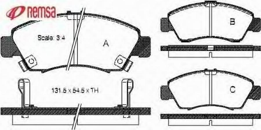 Metzger 041902 - Kit pastiglie freno, Freno a disco autozon.pro