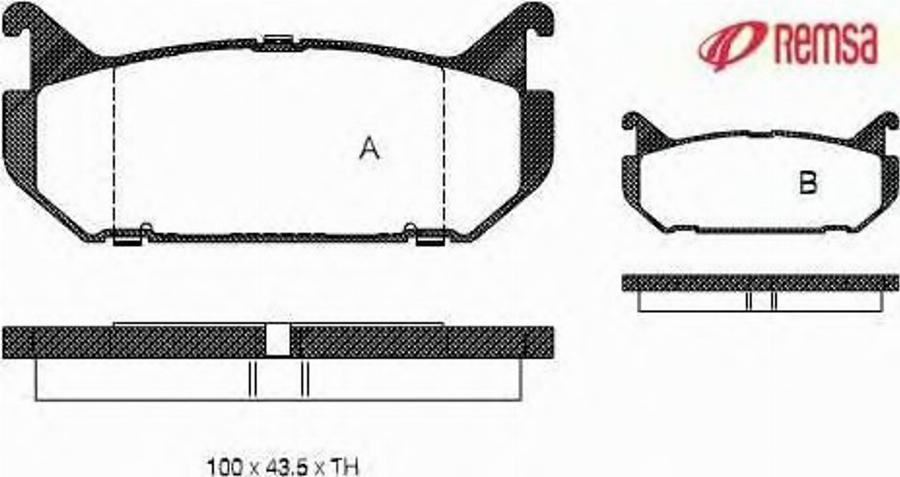 Metzger 0416.00 - Kit pastiglie freno, Freno a disco autozon.pro