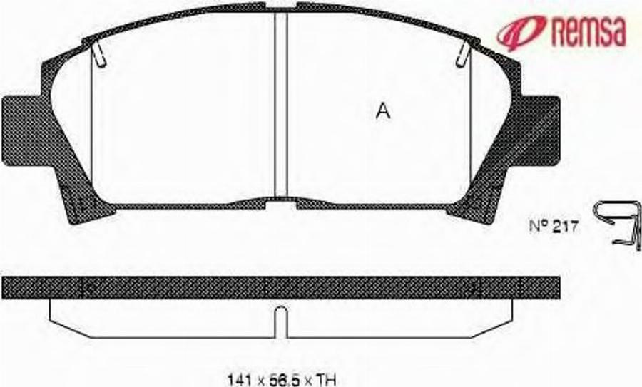 Metzger 0427.02 - Kit pastiglie freno, Freno a disco autozon.pro