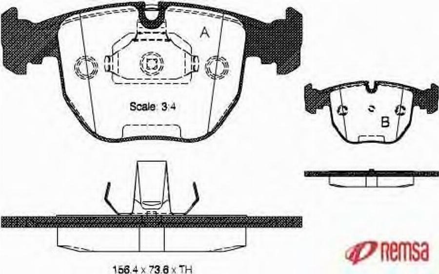 Metzger 059610 - Kit pastiglie freno, Freno a disco autozon.pro