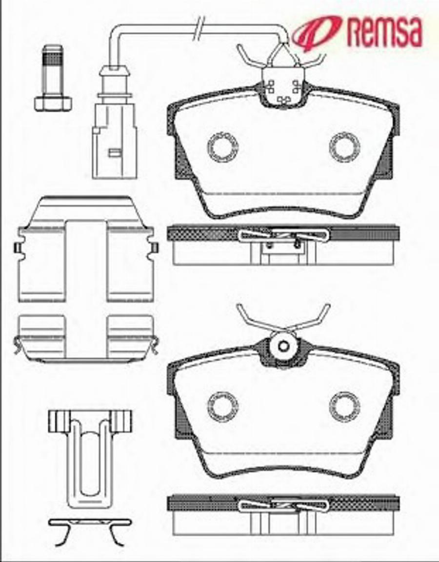 Metzger 0591.12 - Kit pastiglie freno, Freno a disco autozon.pro