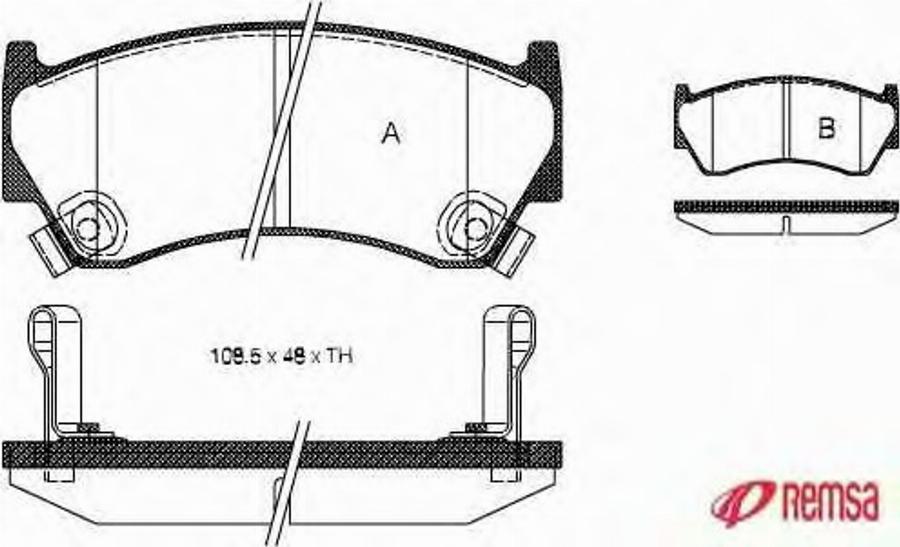 Metzger 0592.02 - Kit pastiglie freno, Freno a disco autozon.pro