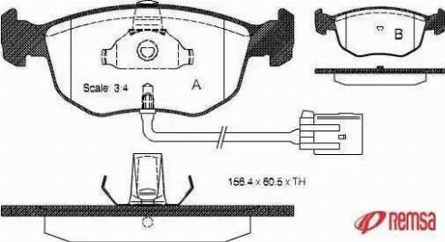 Metzger 1170738 - Kit pastiglie freno, Freno a disco autozon.pro