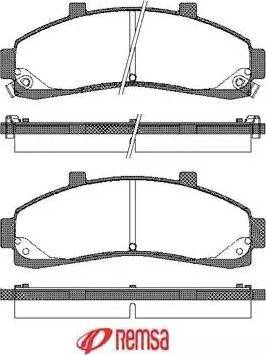 Valeo 670906 - Kit pastiglie freno, Freno a disco autozon.pro