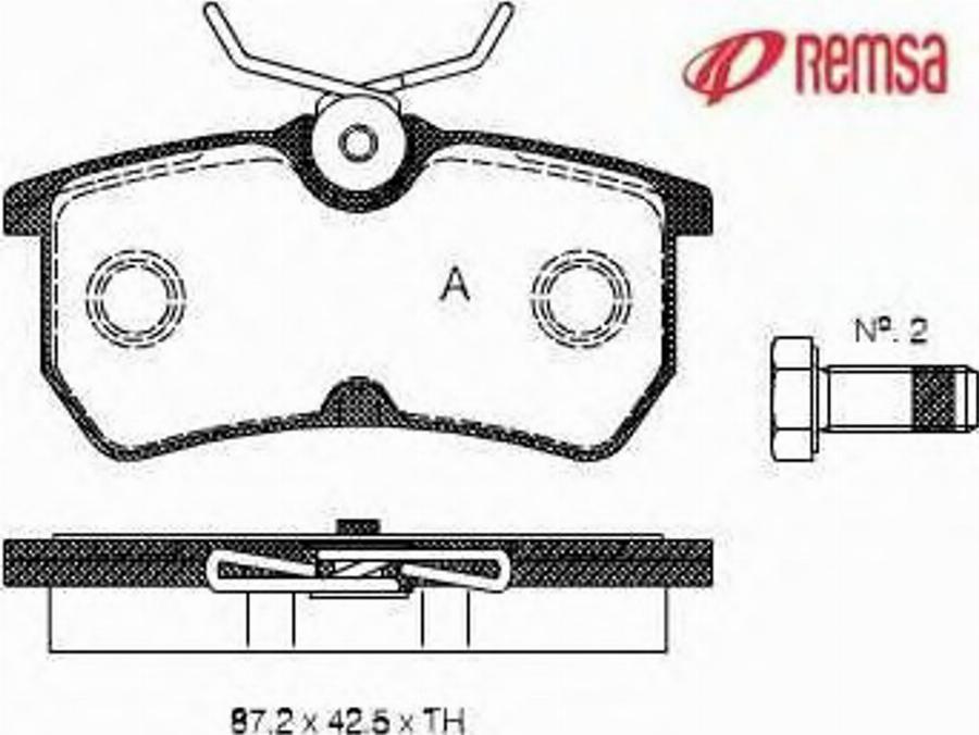 Metzger 069300 - Kit pastiglie freno, Freno a disco autozon.pro