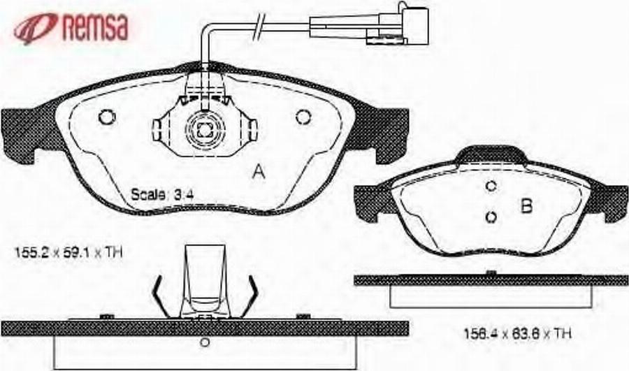 Metzger 0660.02 - Kit pastiglie freno, Freno a disco autozon.pro