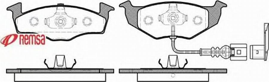 Metzger 0609.11 - Kit pastiglie freno, Freno a disco autozon.pro