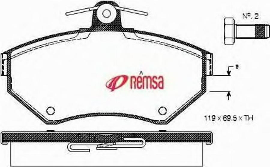 Metzger 0631.00 - Kit pastiglie freno, Freno a disco autozon.pro