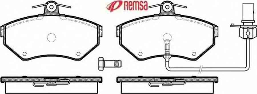 Metzger 0631.12 - Kit pastiglie freno, Freno a disco autozon.pro