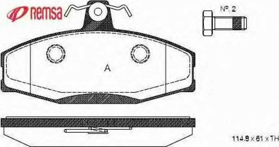 Metzger 062020 - Kit pastiglie freno, Freno a disco autozon.pro