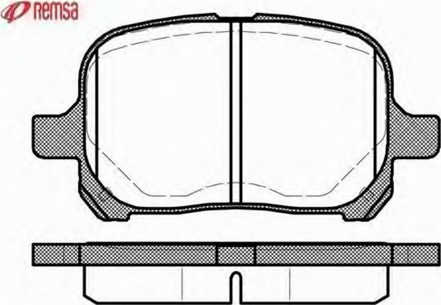 Metzger 062100 - Kit pastiglie freno, Freno a disco autozon.pro