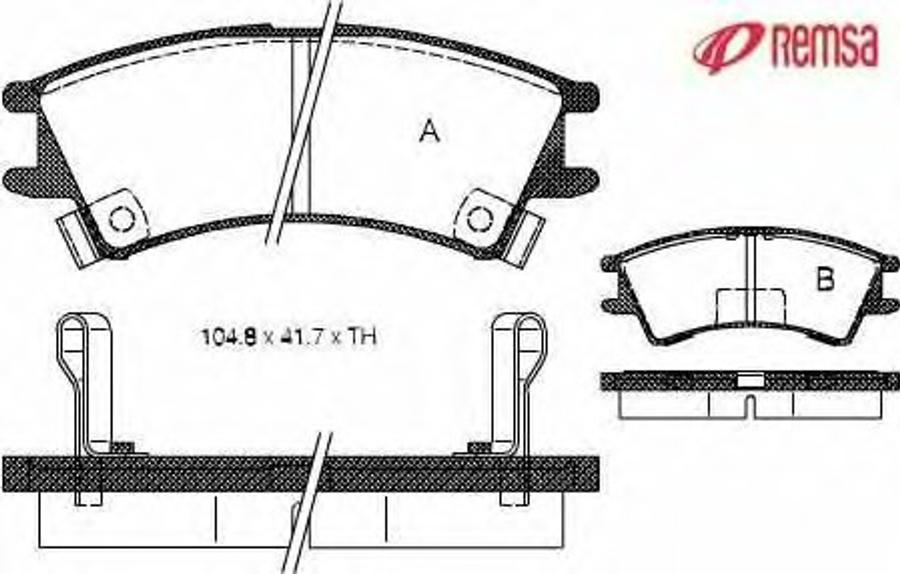 Metzger 0675.02 - Kit pastiglie freno, Freno a disco autozon.pro