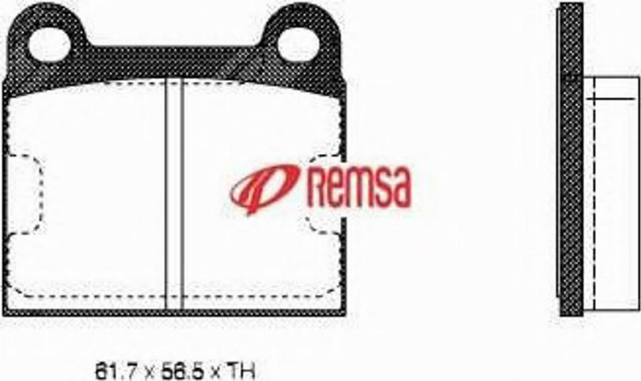 Metzger 000660 - Kit pastiglie freno, Freno a disco autozon.pro